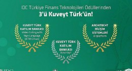 IDC Türkiye’den Kuveyt Türk’e ikisi altın üç ödül birden!