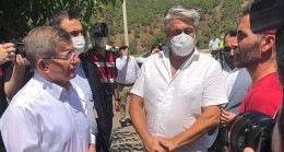 Davutoğlu, Köyceğiz’i CHP’li Hüseyin Erol ile birlikte Ziyaret Etti
