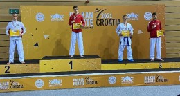 Kağıtsporlu Mert Halıcı, Balkan Şampiyonu
