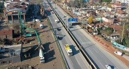 Kuruçeşme tramvay projesi betonarme imalatlarıyla sürüyor