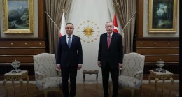 Cumhurbaşkanı Erdoğan, Polonya Cumhurbaşkanı Duda ile görüştü