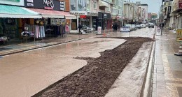 Körfez Ağadere Caddesinde Altyapı Çalışmaları Tamamlandı