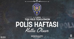 Başkan Kalaycı’nın 4-10 Nisan Polis Haftası Mesajı