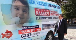 Başkan Koştu’ndan SMA Hastası Kaan Efe’ye destek çağrısı