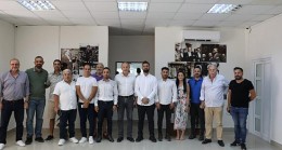 Didim Belediyespor Kulübü Başkanı Murat Küçüker ve yönetim kurulu üyeleri, Didim Belediye Başkanı Ahmet Deniz Atabay’ı ziyaret etti.