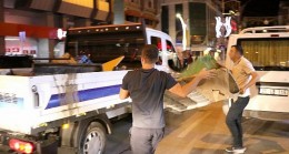 Van Büyükşehir Zabıtasının Seyyar Satıcılarla Mücadelesi Sürüyor