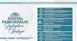 Yenişehir Belediyesi “Sosyal Farkındalık Söyleşileri” başlıyor