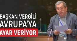Karabük Belediye Başkanı Rafet Vergili Avrupa’ya Ayar Veriyor
