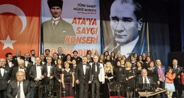 Aydın Büyükşehir Belediyesi, Ata’ya Saygı Konseri Düzenledi
