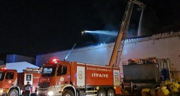Bursa’daki tekstil fabrikası yangınına Kocaeli İtfaiyesinden müdahale