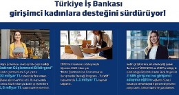 İş Bankası'nın Girişimci Kadınlara Desteği Sürüyor