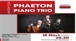 AASSM’de Phaeton Piano Trio konseri