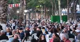 Menemen’de 10 bin kişilik Kadir Gecesi iftarı
