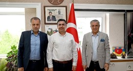 Emekli olan personelden veda ziyareti