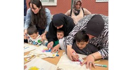 Özel çocuklar gönüllerince eğlendi