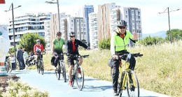 Çiğli’de pedallar doğa için döndü