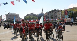 Pedallar 19 Mayıs ruhu ile çevrildi