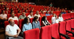 Belediye binasında bayram buluşması