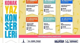 Konak Yaz Konserleri başlıyor