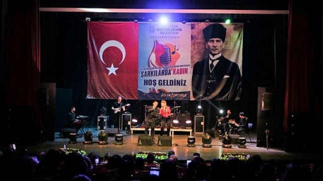 Aydın Büyükşehir Belediyesi Konservatuvarından “Şarkılarda Kadın” Konser