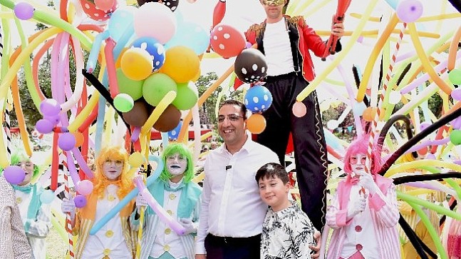 Balçova’da çocuklara özel şenlik