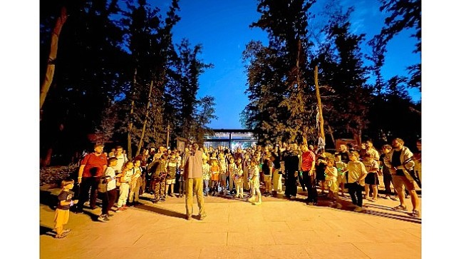 Ormanya’da çocuklara özel gece yürüyüşü