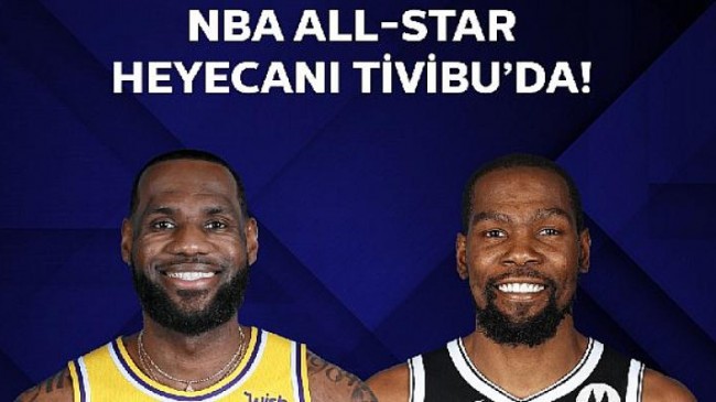NBA All-Star keyfi Tivibu’da yaşanacak
