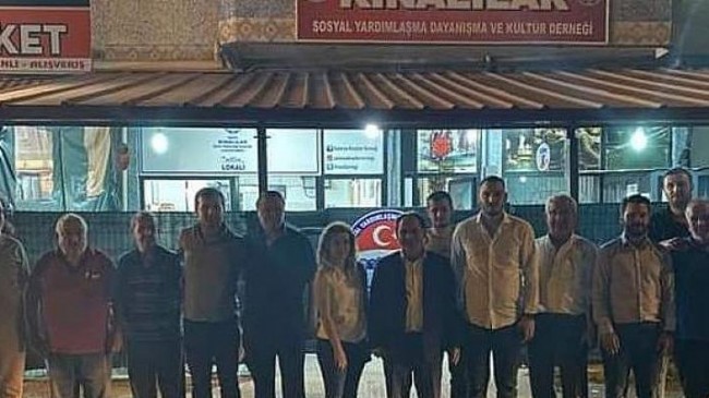 Başkan Ecevit Keleş’ten Kınalılar Derneği’ne ziyaret