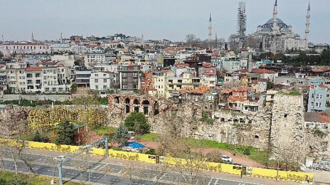 İstanbul’un yeni açık hava müzesi: Bukoleon Sarayı Müze İstanbul’un en eski çeşmesini de barındıracak