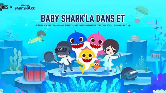 PUBG MOBILE “Pinkfong Baby Shark” ile işbirliğini duyurdu