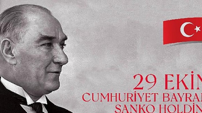 SANKO Holding, Cumhuriyetin ilanının 98. yılını düzenlediği özel etkinlikle kutlayacak.