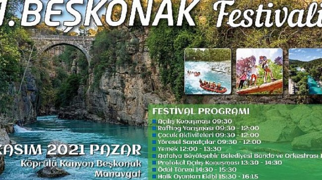 Antalya Büyükşehir Belediyesi Beşkonak Festivali düzenliyor