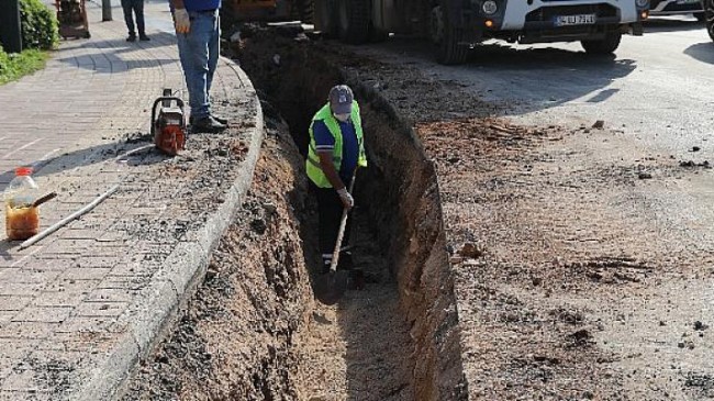 Büyükşehir kullanım ömrünü tamamlamış içme suyu hatlarını yenileniyor