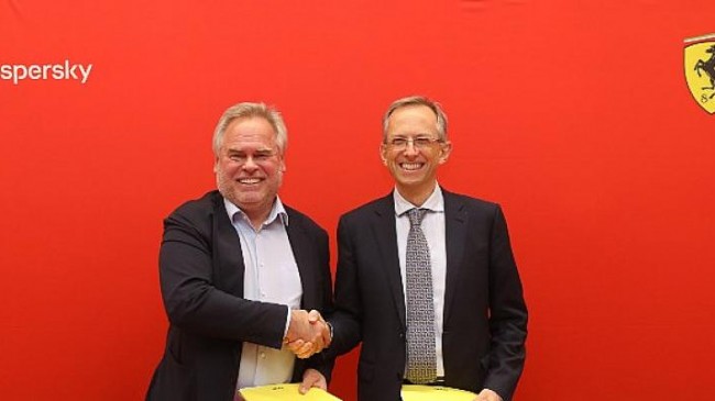 Kaspersky, Scuderia Ferrari ile ortaklığını genişleterek markanın espor takım partneri oldu