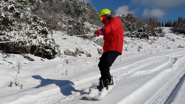 Kemer’de Snowboard Keyfi