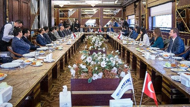 TÜGİAD, Türkiye Özbekistan İş Konseyi Heyeti ile bir araya geldi