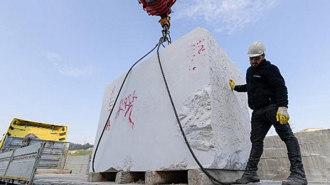 “Anadolu’nun cevheri” İzmir’de toplanıyor – 27. Marble için ilk blok, fuarizmir’de