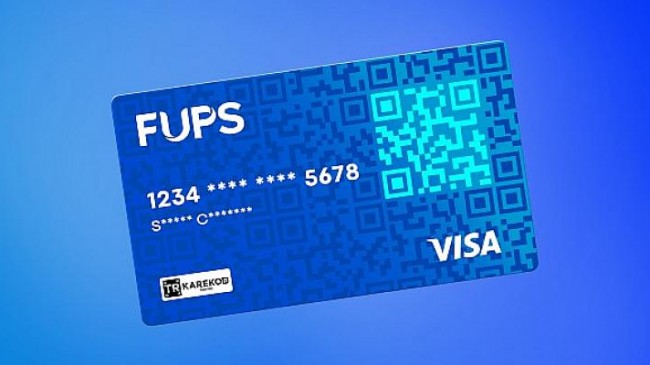 Kart Olmadan, Kartla Ödeme: FUPS QR Kart