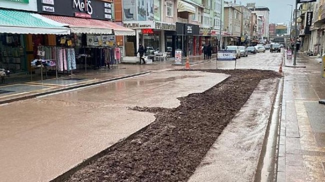 Körfez Ağadere Caddesinde Altyapı Çalışmaları Tamamlandı