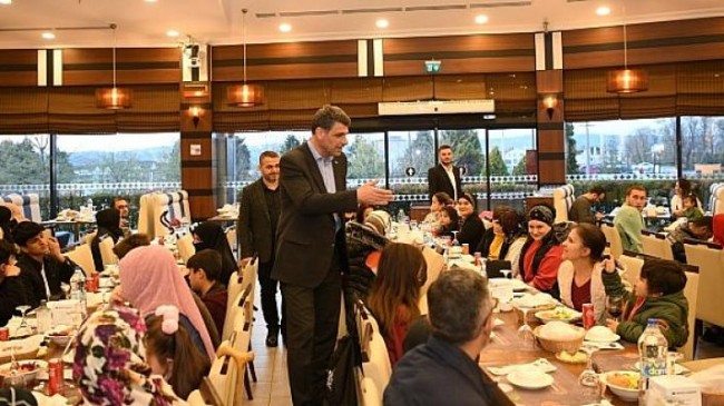 Kartepe’de Çocukların Yüzünü Güldüren İftar