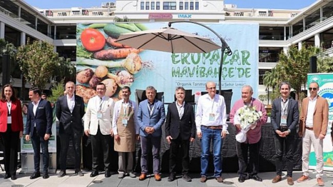 “Organik Tarımı Öğreniyorum” Projesi Kapsamında Mavibahçe’de Eko Pazar Açıldı