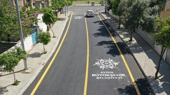Aydın Büyükşehir Belediyesi Yolları Yenileniyor