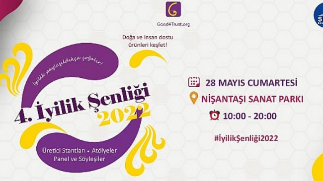 İyilik Şenliği dördüncü kez Nişantaşı Sanat Parkı’nda!