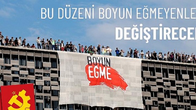 TKP’den Gezi açıklaması: Bu düzeni boyun eğmeyenler değiştirecek