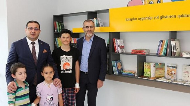 Sivas Numune Hastanesi’nde Çocuk Kütüphanesi Açıldı