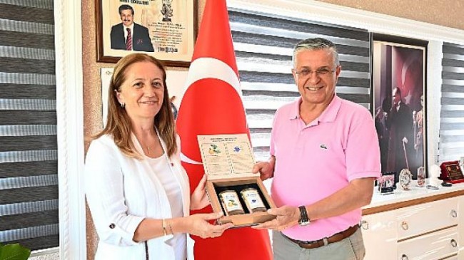 Disk Genel Başkanı Arzu Çerkezoğlu Kemer Belediyesi’nde