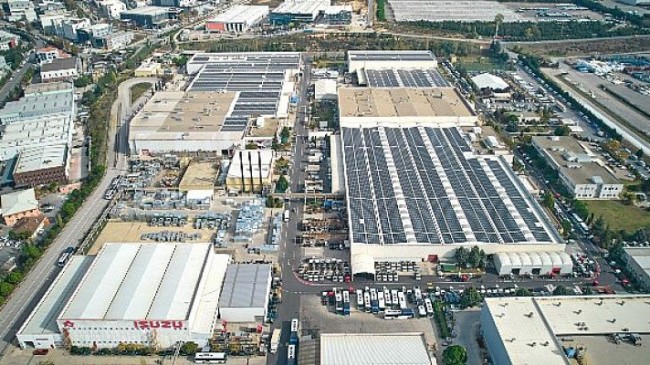 Anadolu Isuzu üretim tesislerindeki, elektrik ihtiyacının yüzde 70’ini güneş enerjisinden sağlayacak