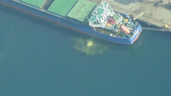 Dilovası’nda Körfez’i kirleten gemiye 3 milyon 550 bin TL ceza