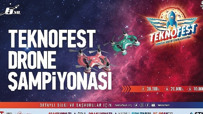 TEKNOFEST Drone Şampiyonalarına Başvurular Başladı