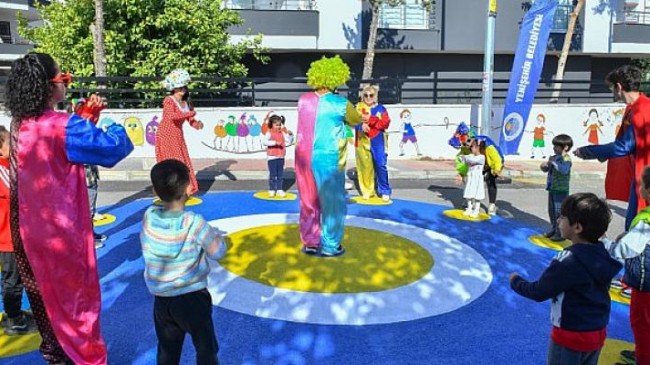 Yenişehir Belediyesinden çocuklara özel sokak